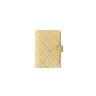 CHANEL MASTER CAVIAR QUILTED PASSPORT HOLDER A96066 (15*10*3cm) 